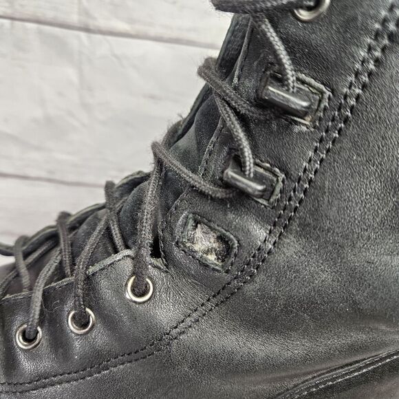 Ariat Heritage Black Leather Lace Up Boots #33501 Women's Size 8 - Picture 8 of 12